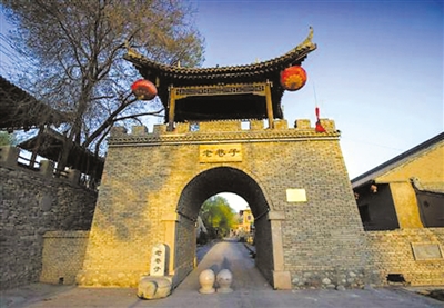 <p>　　老巷子景區。</p>