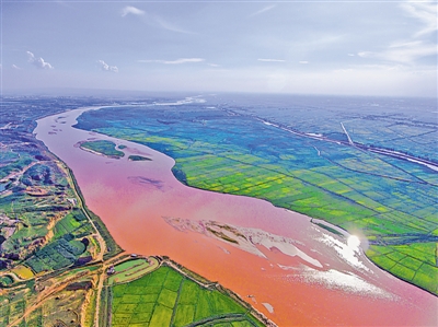<p>　　　　黃河興慶區(qū)段</p>