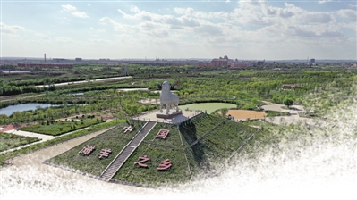 <p>　　　　中國灘羊之鄉——鹽池。</p>