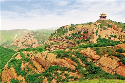 <p>　　　　火石寨國家地質公園。</p>